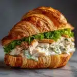 Chicken Caesar Croissant Sandwich
