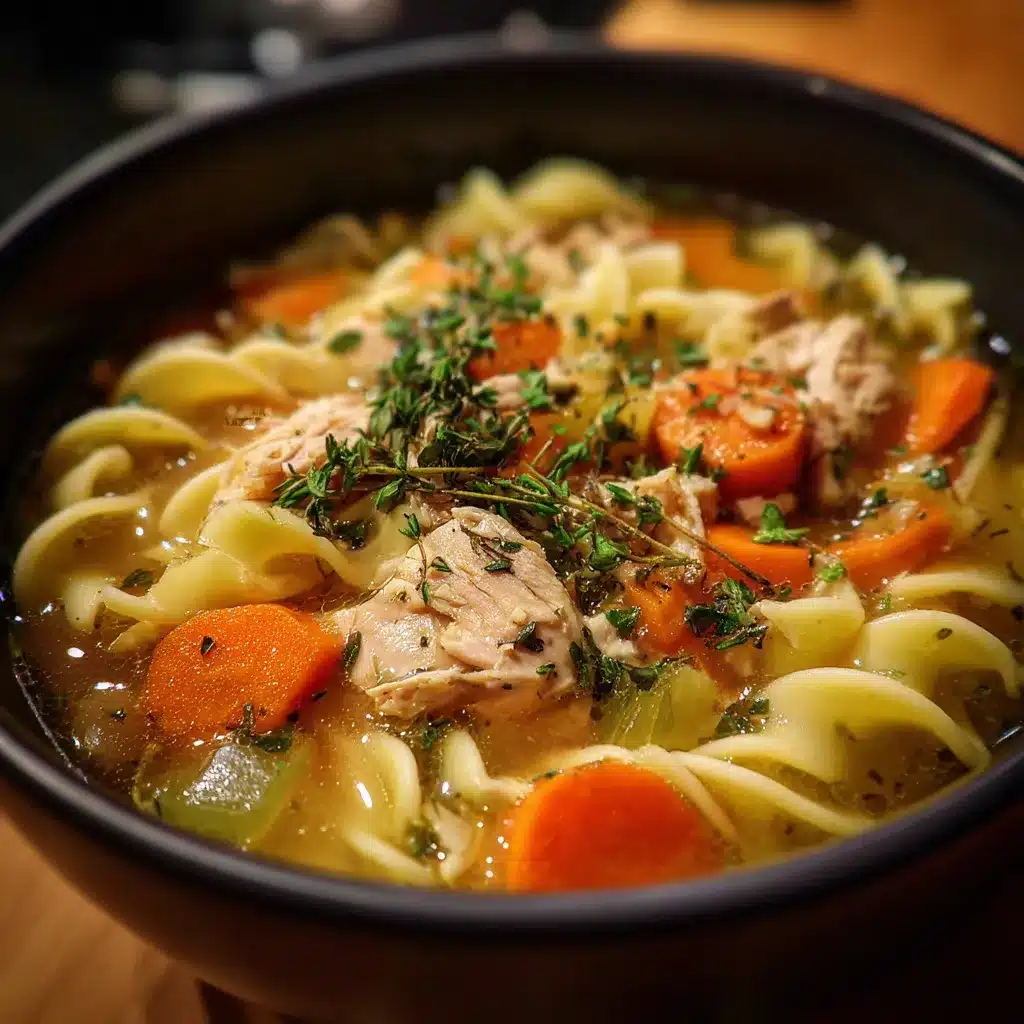 Chicken Noodle Soup With Rotisserie