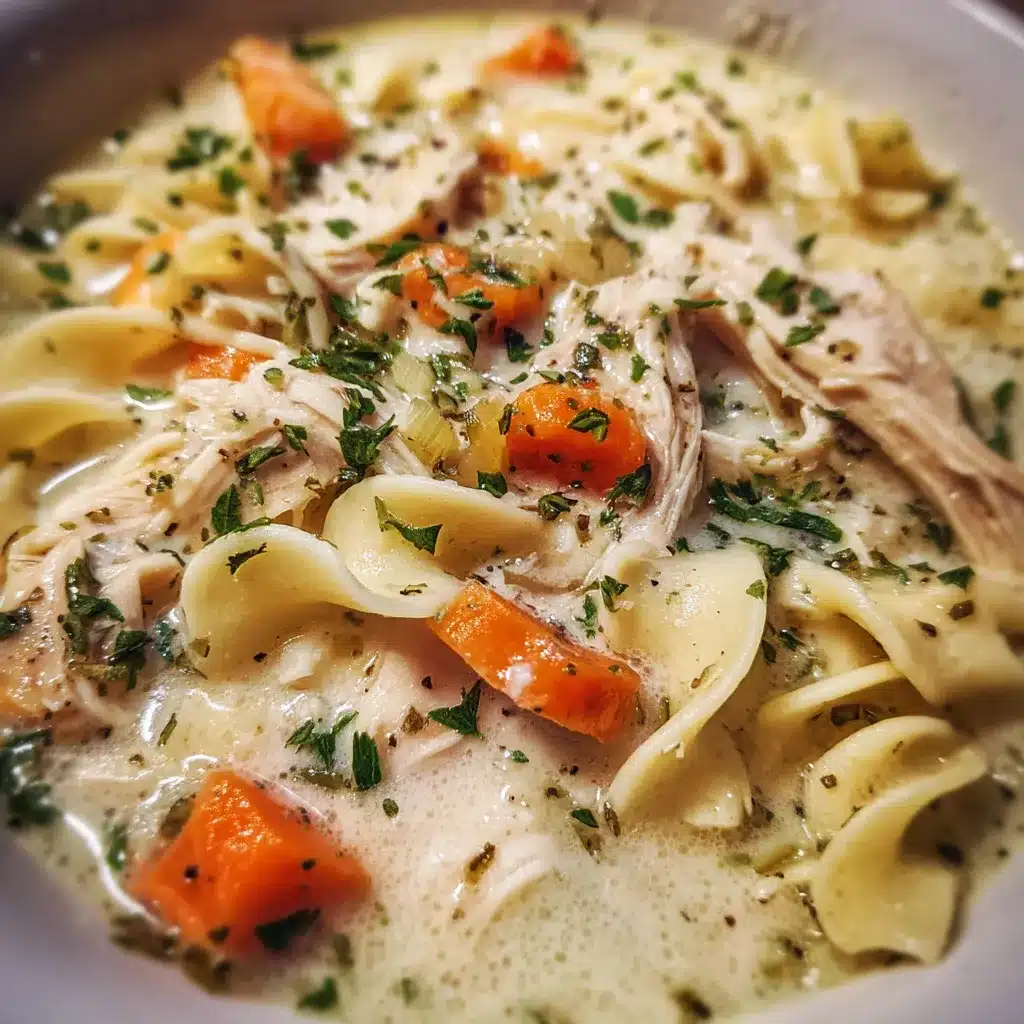 Creamy Chicken Noodle Soup