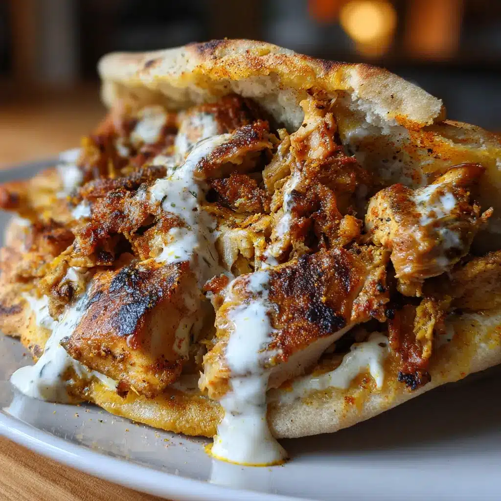 Easy Slow Cooker Chicken Shawarma