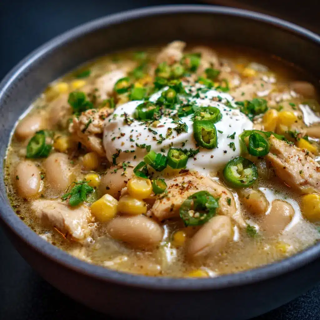 Healthy White Chicken Chili