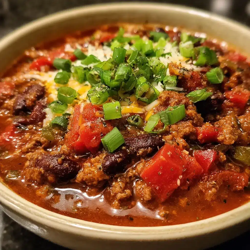 Homemade Chili Recipe