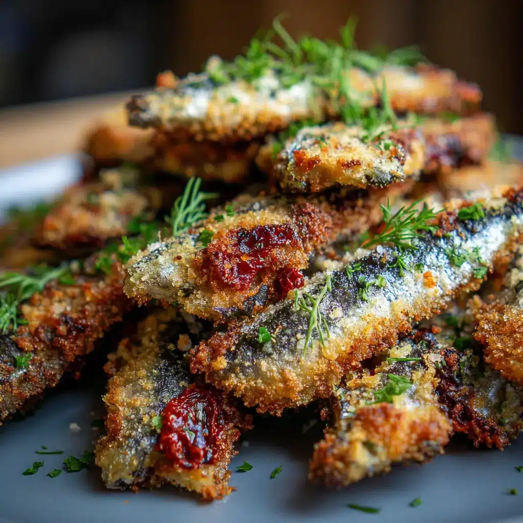 Italian Crusted Sardines