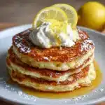 Lemon Yogurt Pancakes