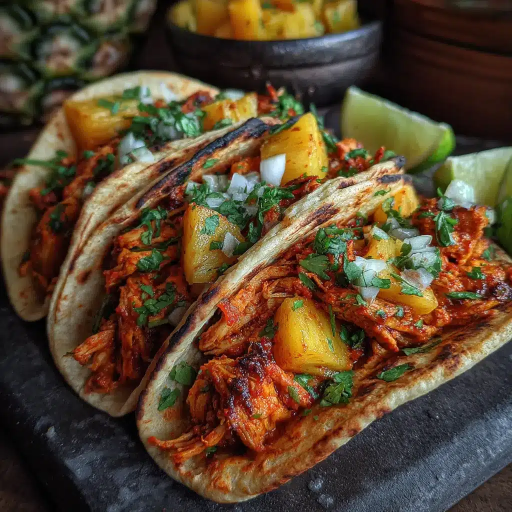 One-pan Chicken And Pineapple Tacos