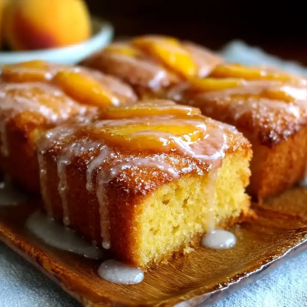 Peach Cobbler Pound Cake Twinkies