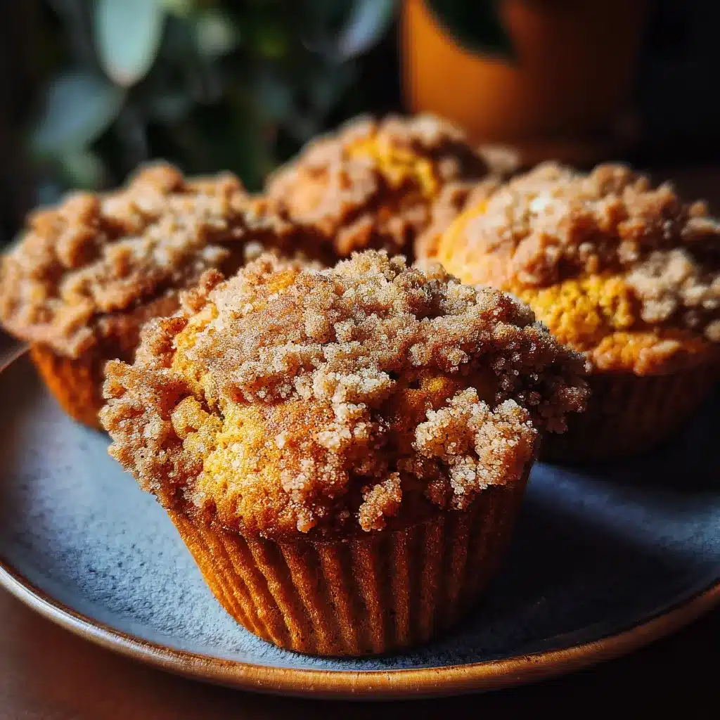 Pumpkin Streusel Muffins