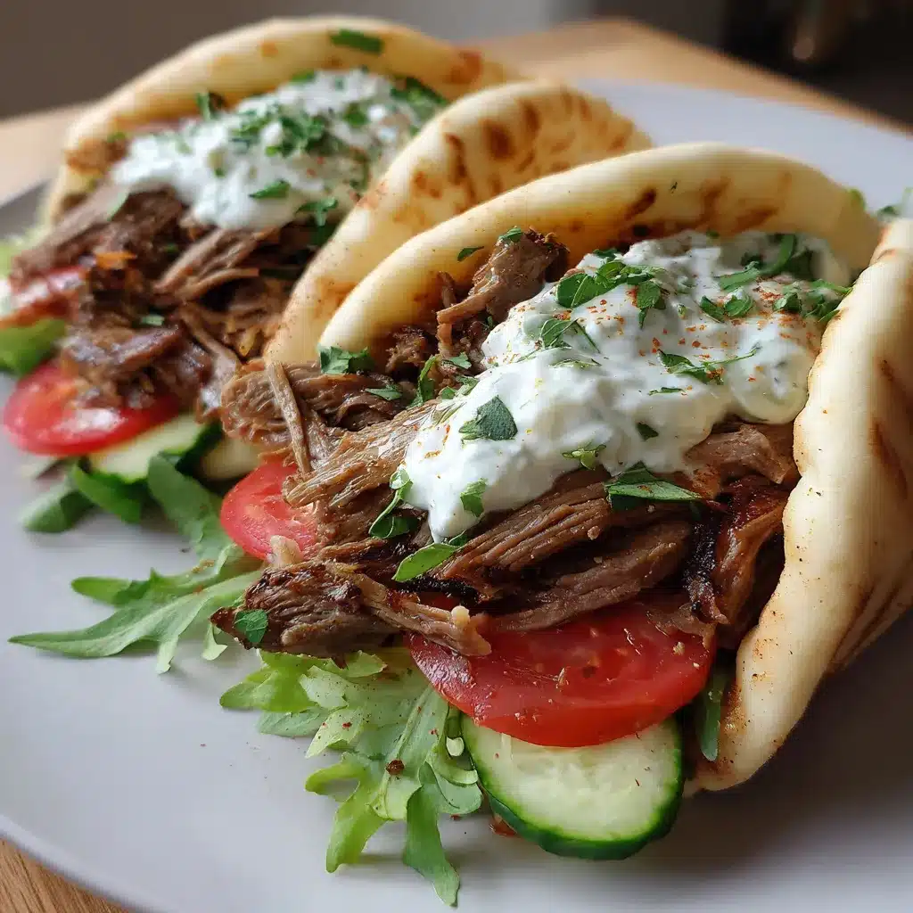 Slow Cooker Beef Gyros