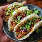 Smash Dumpling Tacos