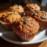 Sourdough Pumpkin Muffins