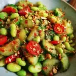 Spicy Cucumber Edamame Salad