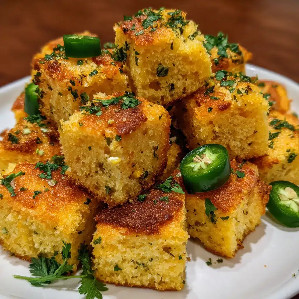 Spicy Jalapeño Cornbread Bites