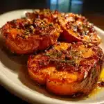 Sweet & Spicy Smashed Sweet Potatoes