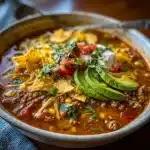 Taco Soup With Ground Beef