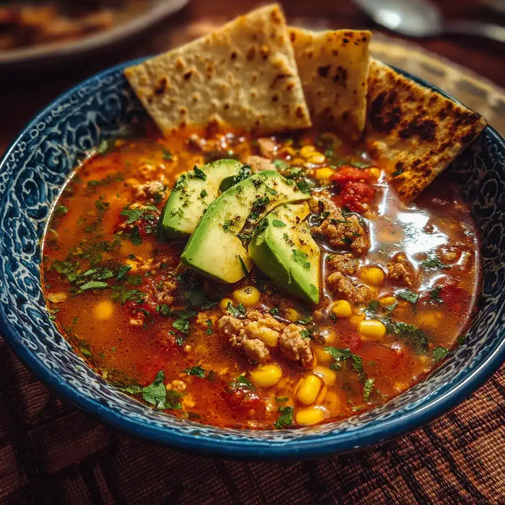 Turkey Taco Soup