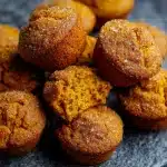 mini pumpkin muffins