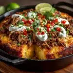 Carnitas Tamale Pie