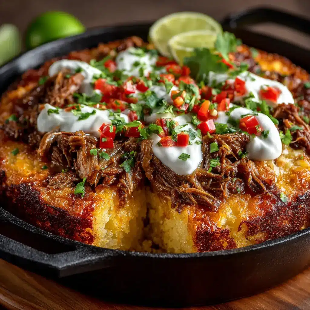 Carnitas Tamale Pie