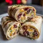 Christmas Cranberry Roll Ups