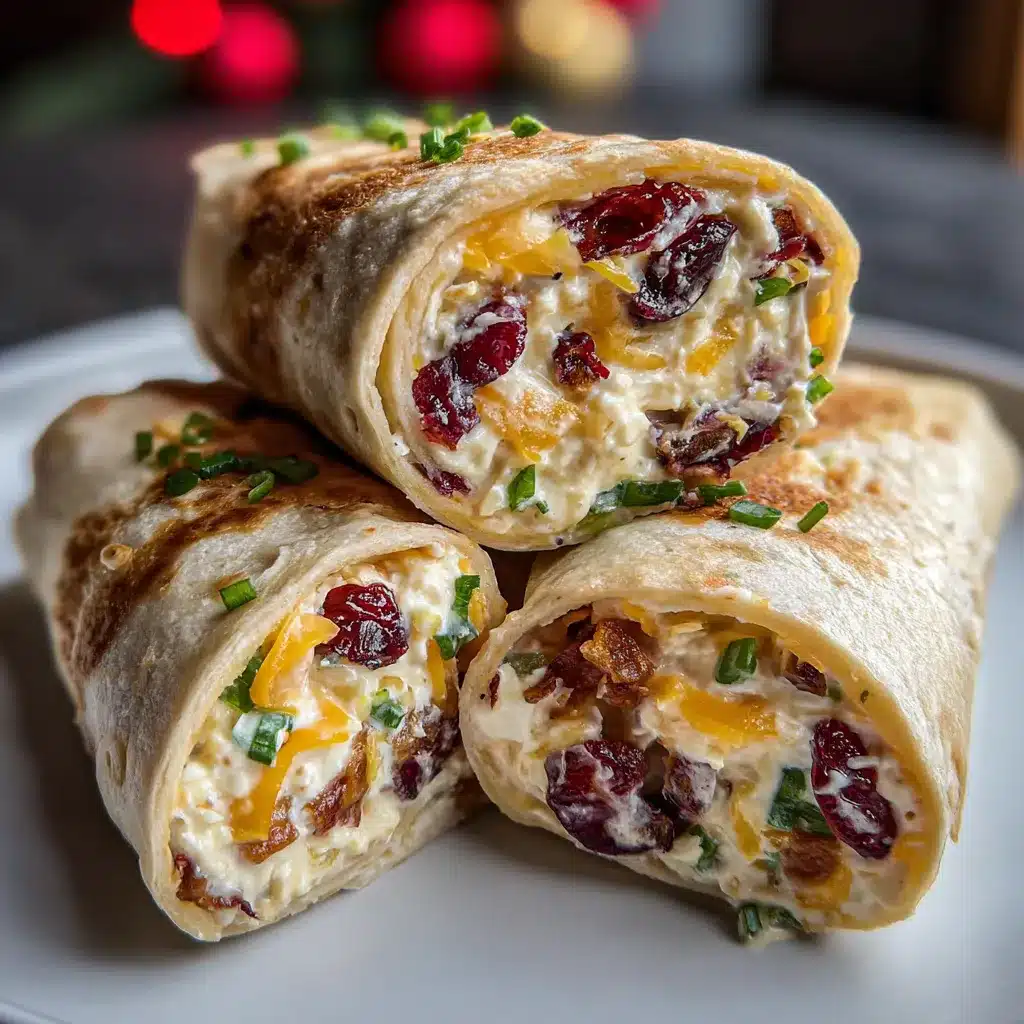 Christmas Cranberry Roll Ups