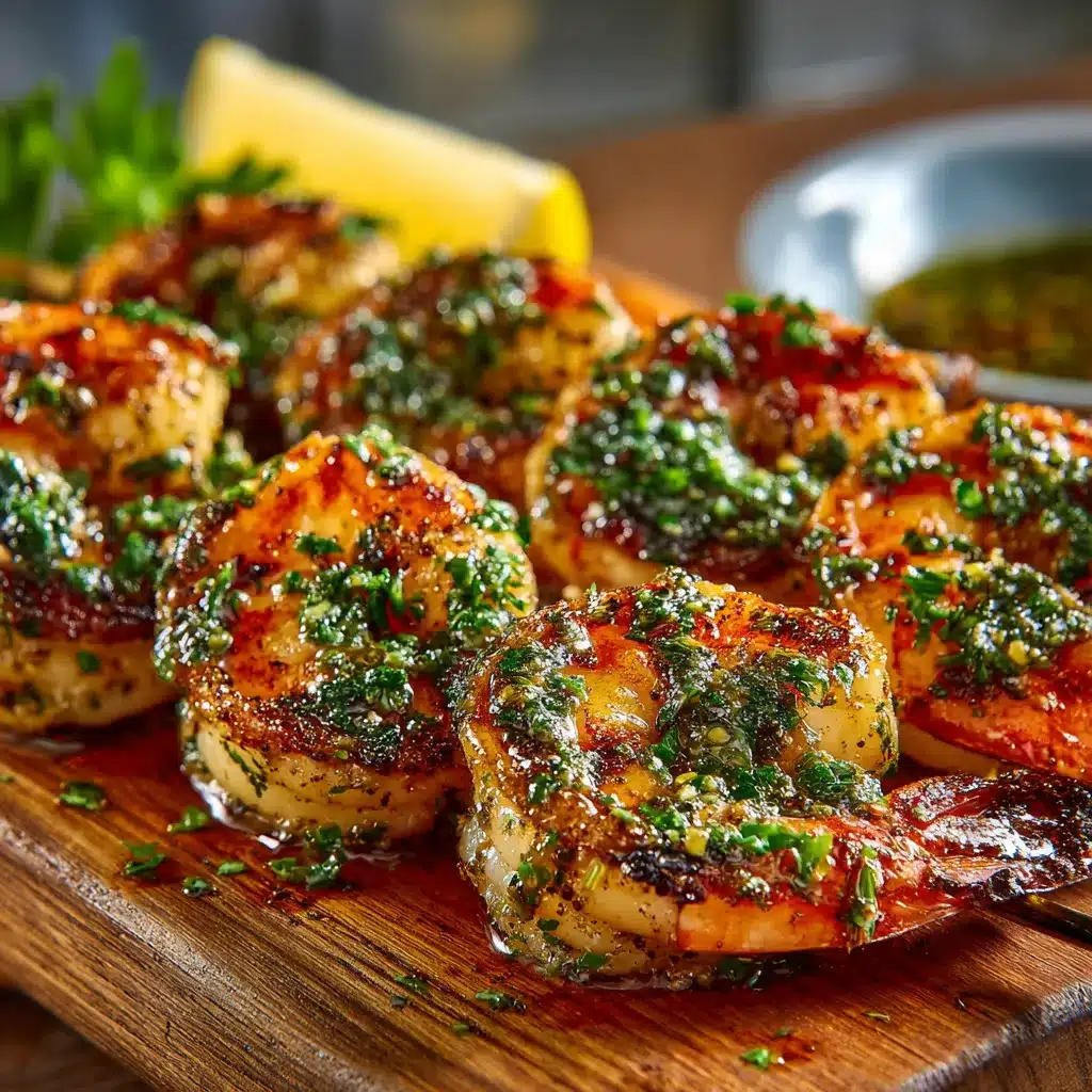 Grilled Shrimp Piccata Skewers