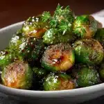 Honey Balsamic Brussels Sprouts