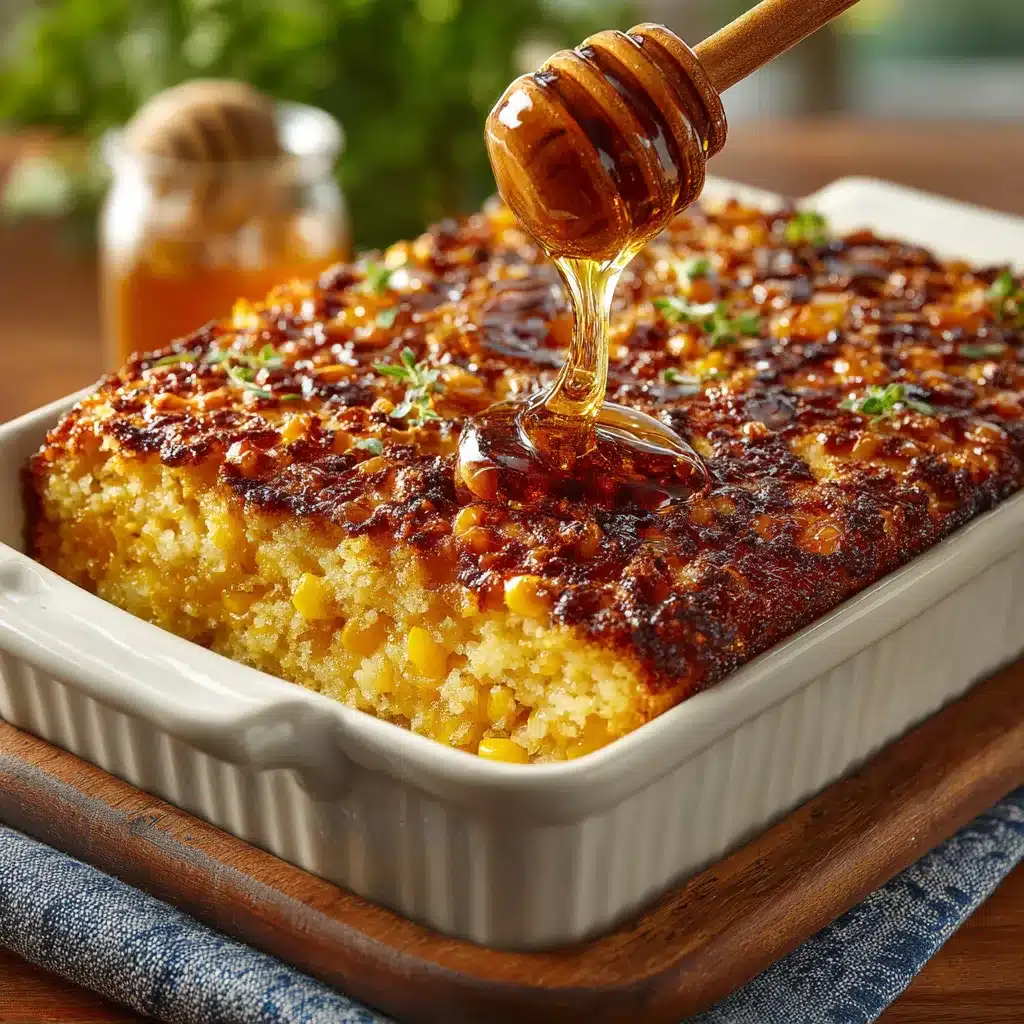 Honey-glazed Corn Casserole