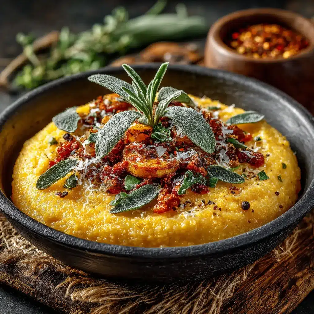 Pumpkin Sage Polenta