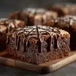 Spiderweb Brownies