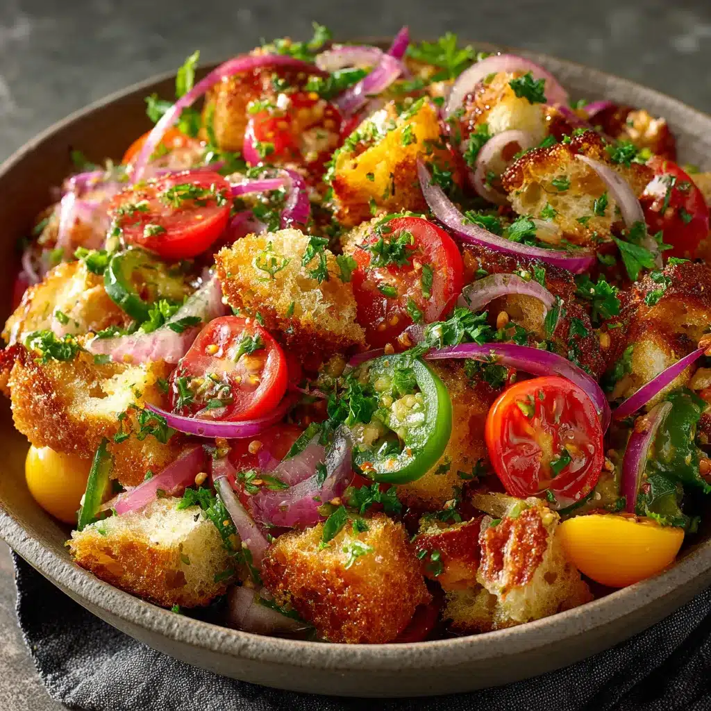 Summer's Last Hurrah Panzanella