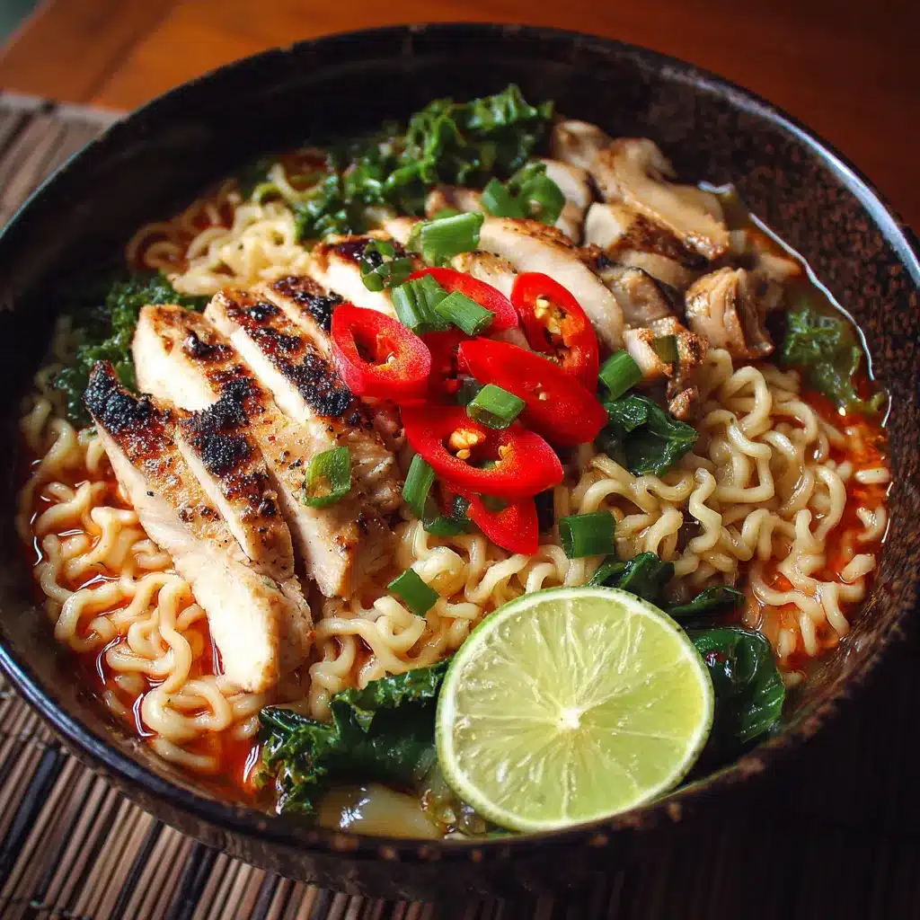 Thai Peanut Chicken Ramen