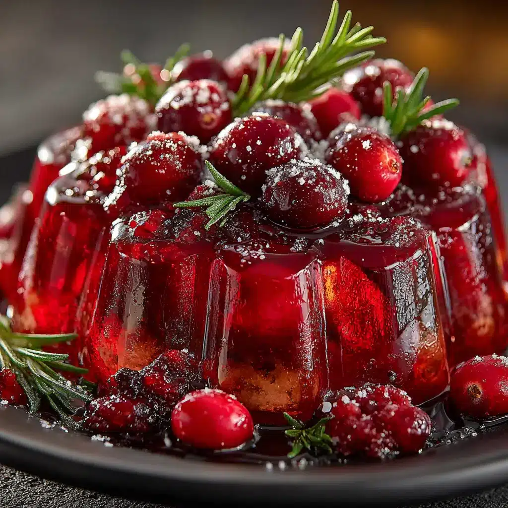 Thanksgiving Cranberry Jello Salad