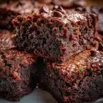 Thick And Fudgy Zucchini Brownies