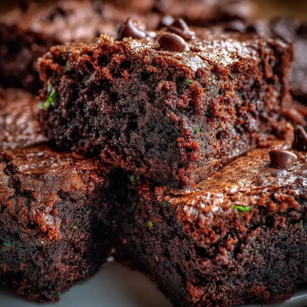Thick And Fudgy Zucchini Brownies