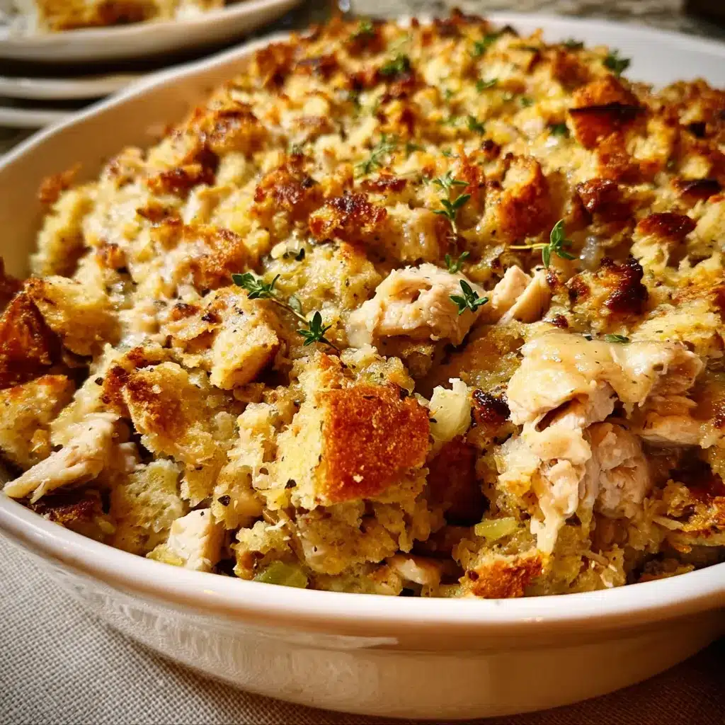 Turkey & Stuffing Casserole