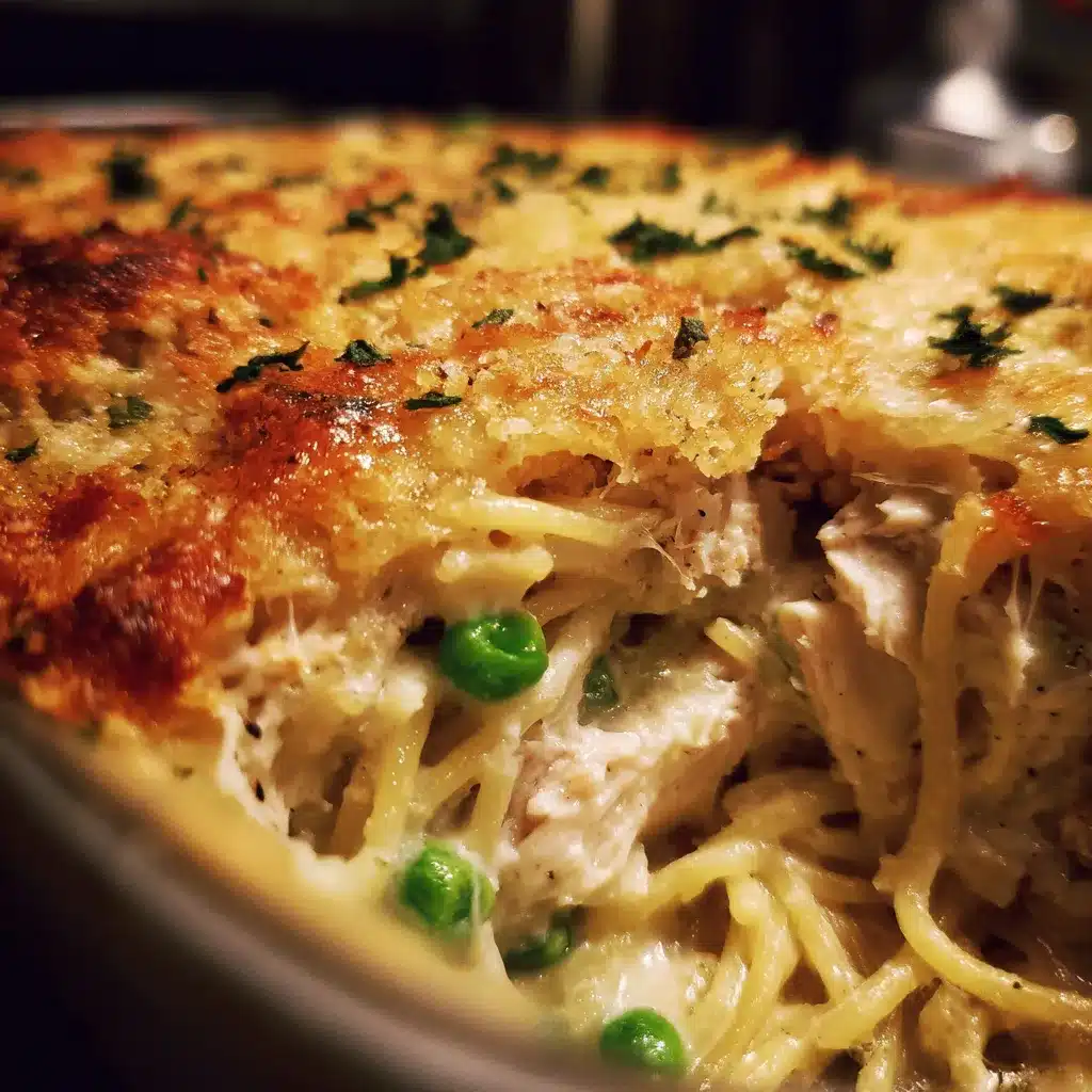 Turkey Tetrazzini Casserole