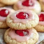 Almond Cherry Cookies