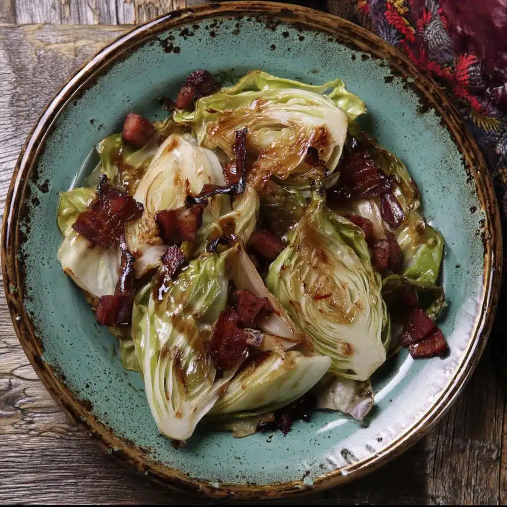 Apple Cream Braised Cabbage
