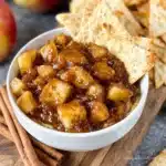 Apple Pie Dip with Cinnamon Tortilla Chips