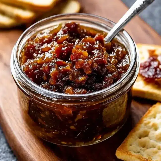 Apple Whiskey Bacon Jam