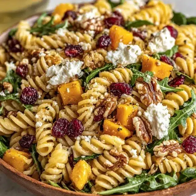 Autumn Harvest Fall Pasta Salad