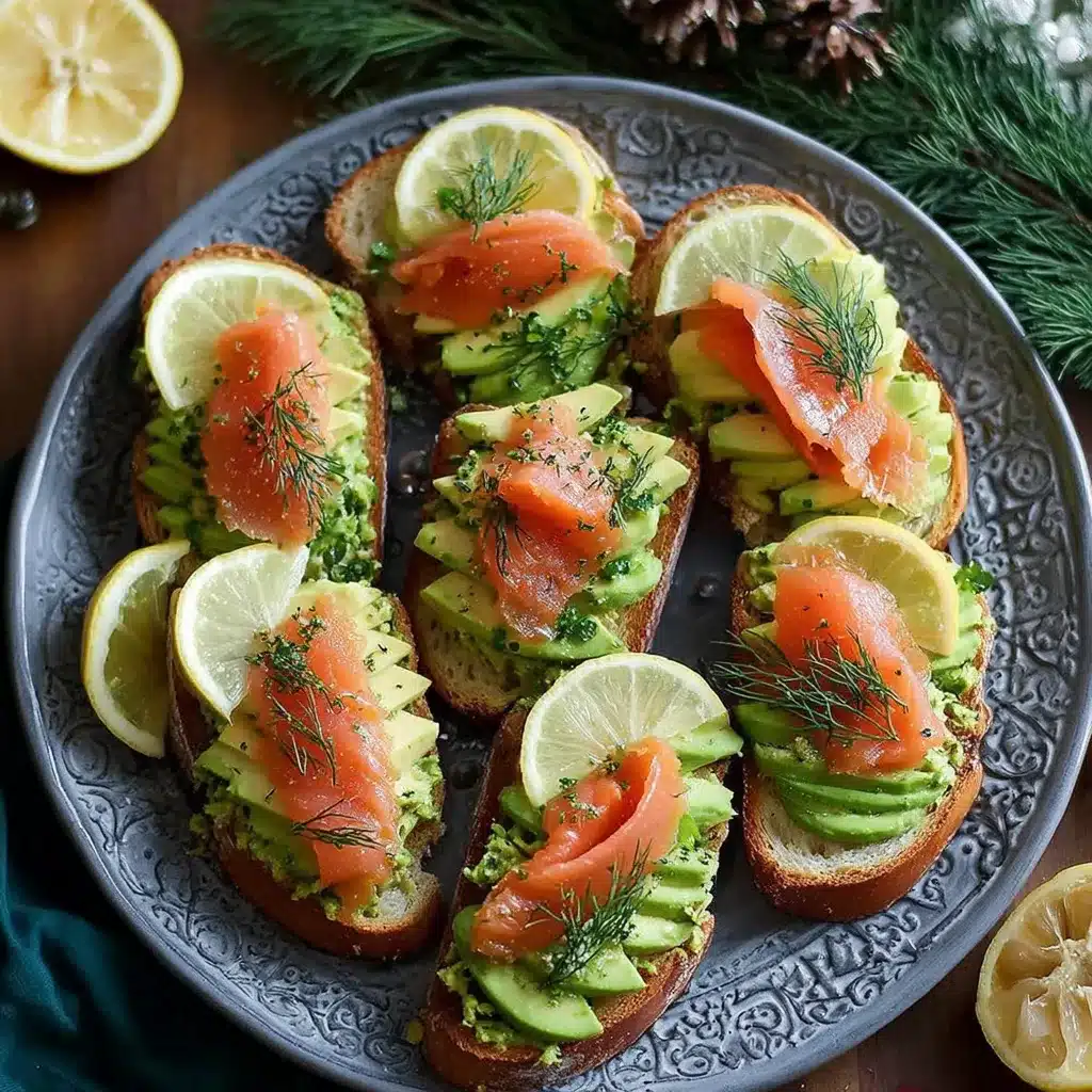 Avocado and smoked salmon toast