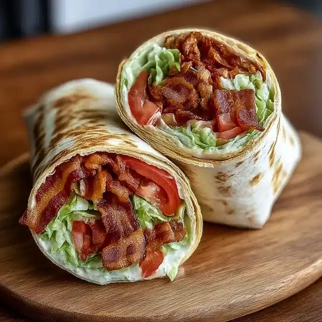 BLT Wraps With Secret Sauce