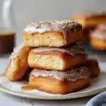 Baked Maple Donut Bars