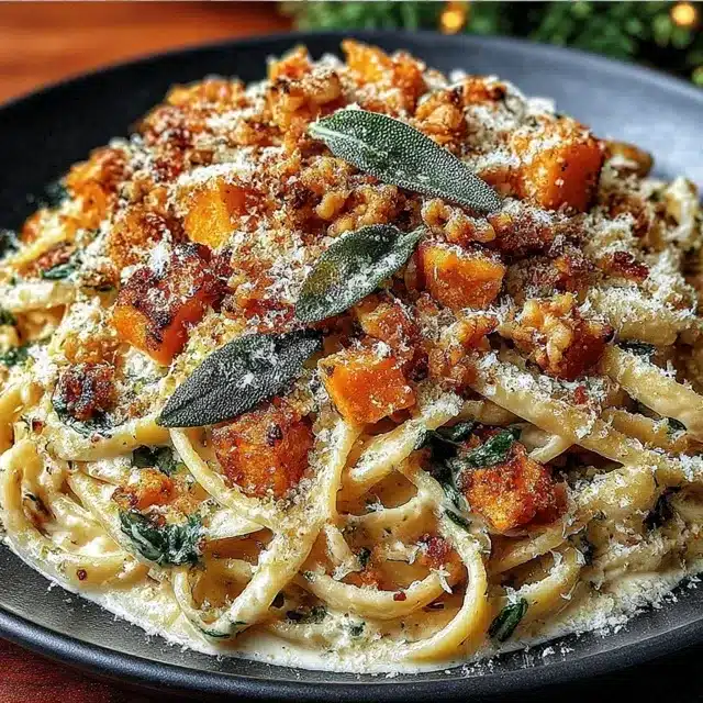 Butternut Squash & Sage Pasta