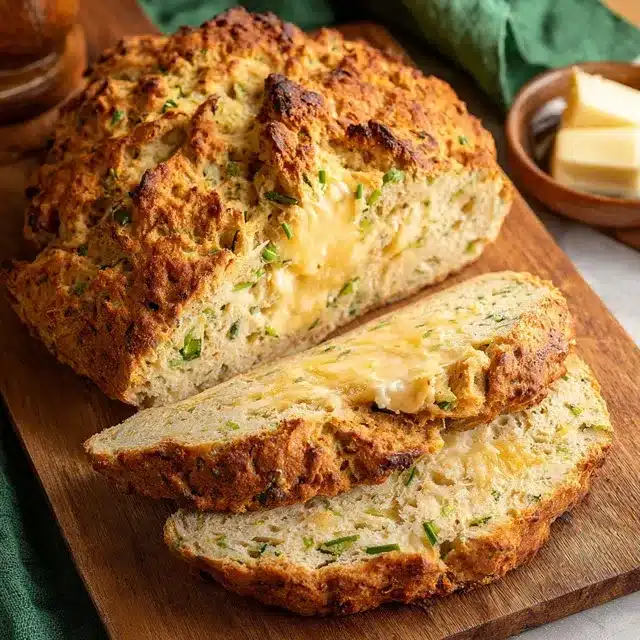 Cheddar and Herb Soda Bread