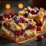 Christmas Cranberry Bars