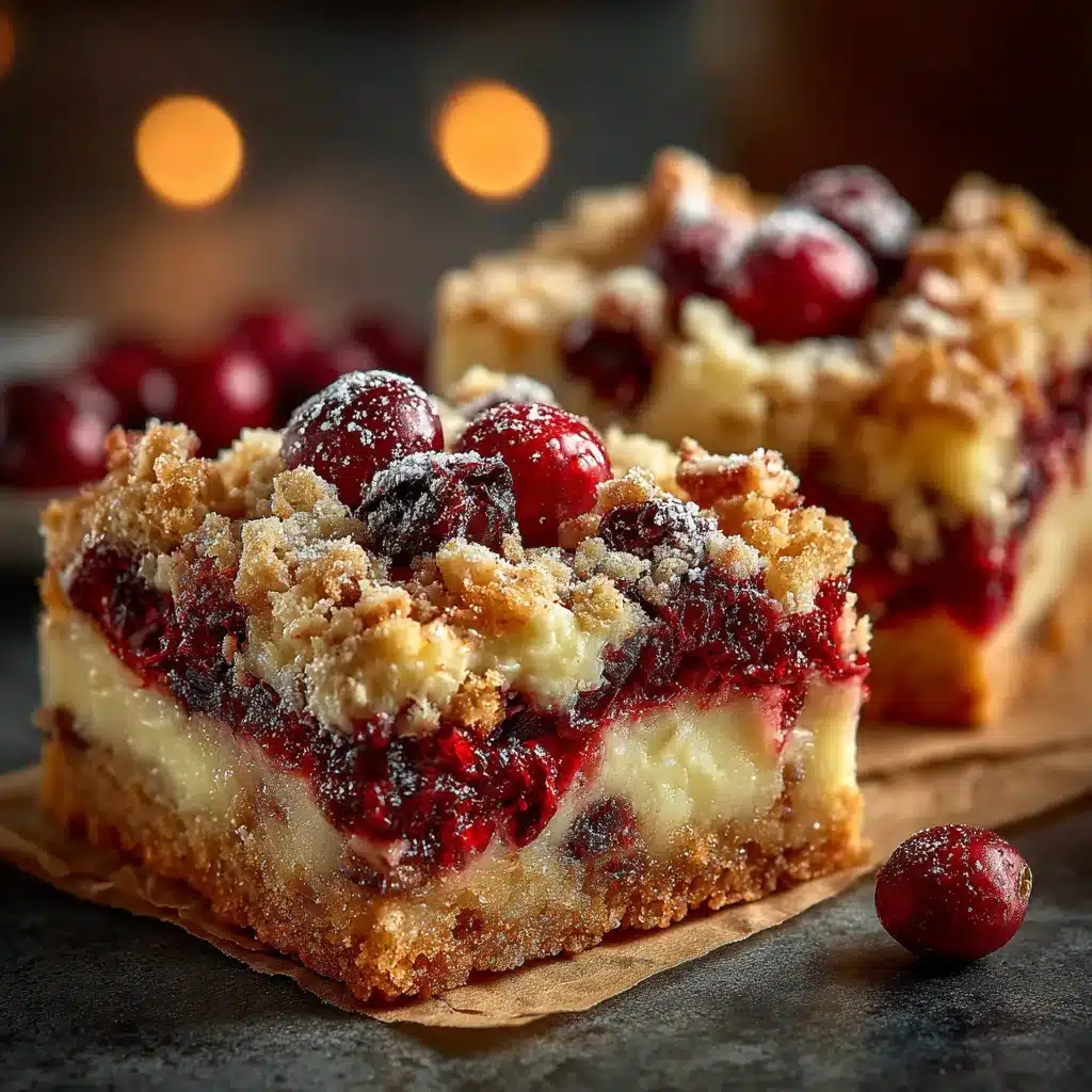 Christmas Cranberry Bars