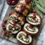 Christmas Stuffed Pork Tenderloin