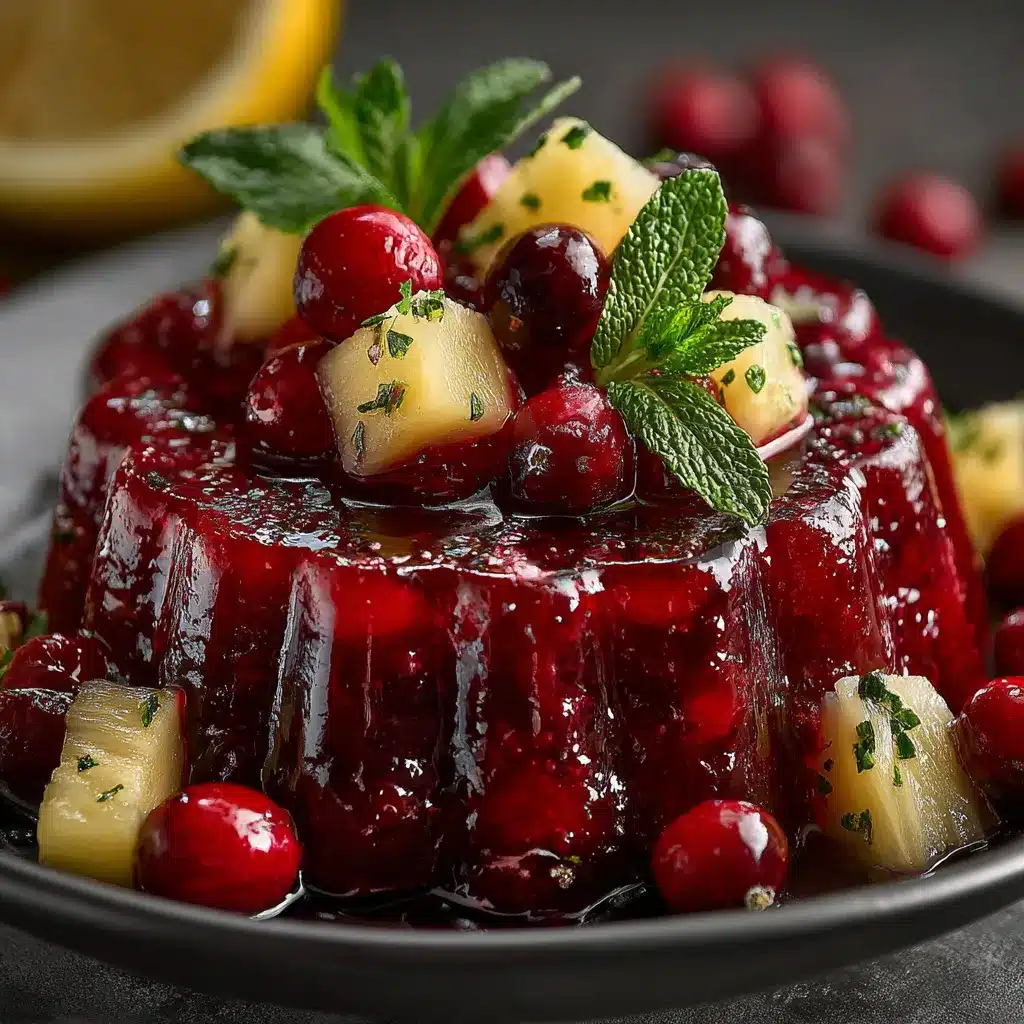 Cranberry Pineapple Jello Salad